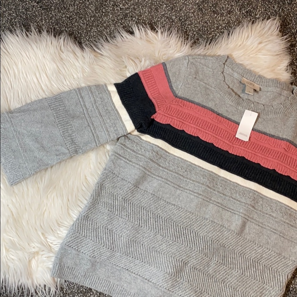 Loft scalloped sweater